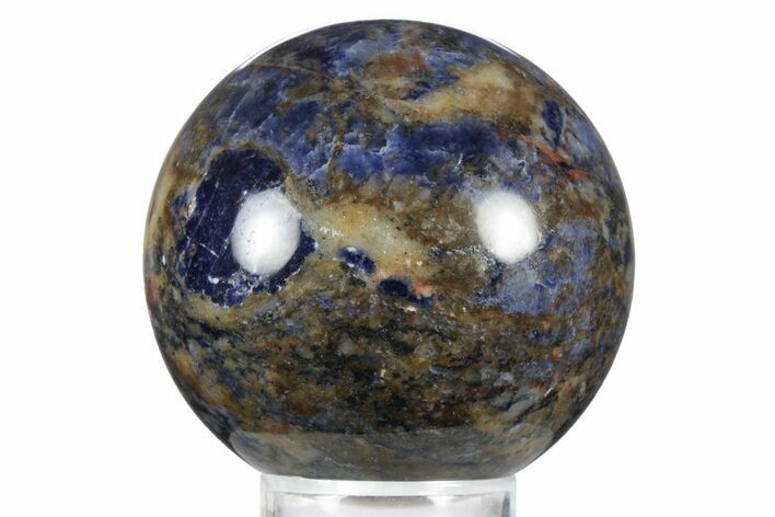 Deep Blue, Polished Sodalite Sphere #241723